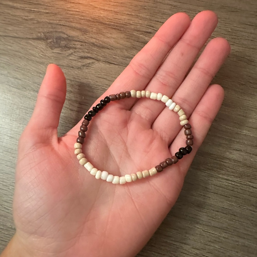 Handmade beaded bracelet